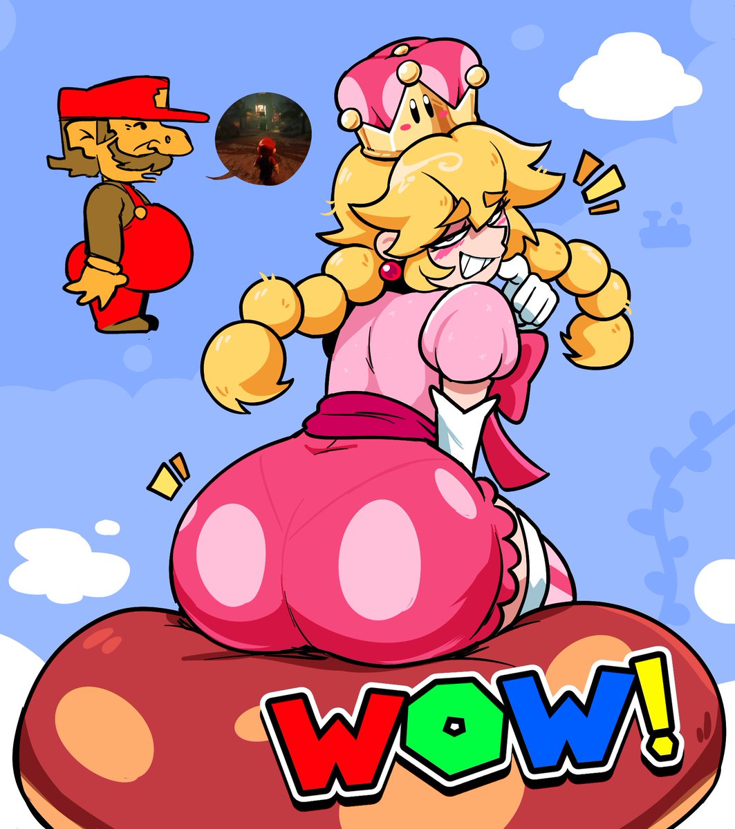 WOW! mischievous peachette 🍄