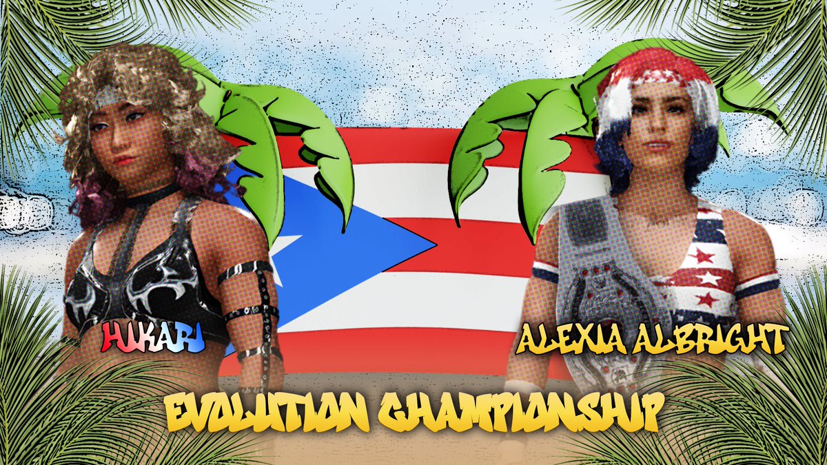 ALEXIA WILL DEFEND HER TITLE AGAINST HIKARI IN THE PRE-SHOW

WILL THIS BE ANOTHER WIN FOR ALBRIGHT ❓