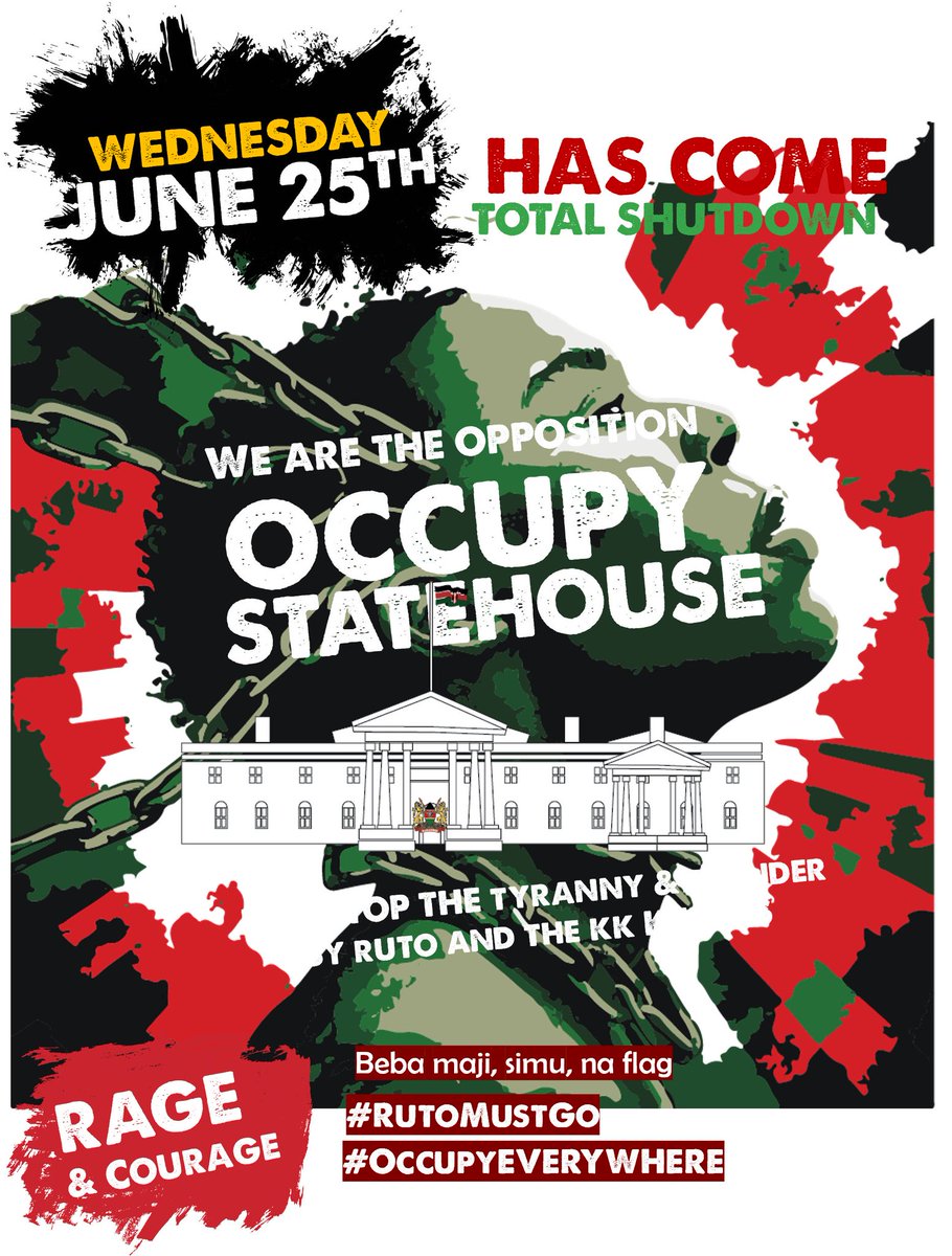 brianmasinde78's tweet photo. We the future and this our future
#June25th
#OccupyStatehouse2025
#OccupyEverywhere
#SiriNiNumbers
#WednesdayisWednesday
#Kesho
#TomorrowisTomorrow https://t.co/B0B8KGzyrG