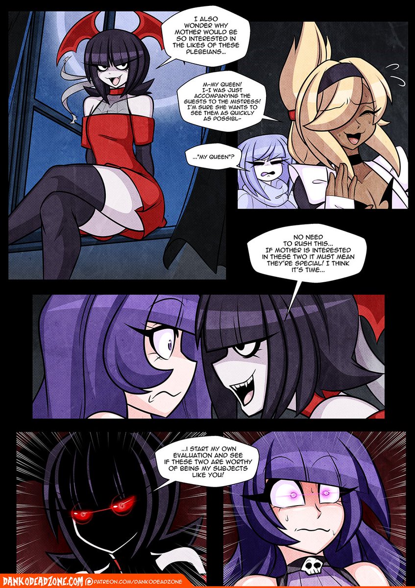 Lady of the Night 3 - Page 7 - 8
Support me for more vampires patreon.com/dankodeadzone subscribestar.adult/dankodeadzone
