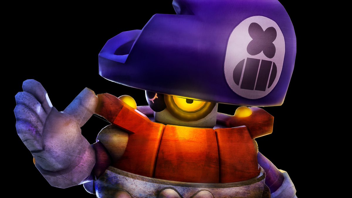 Darryl 3d render
#BrawlStarsArt