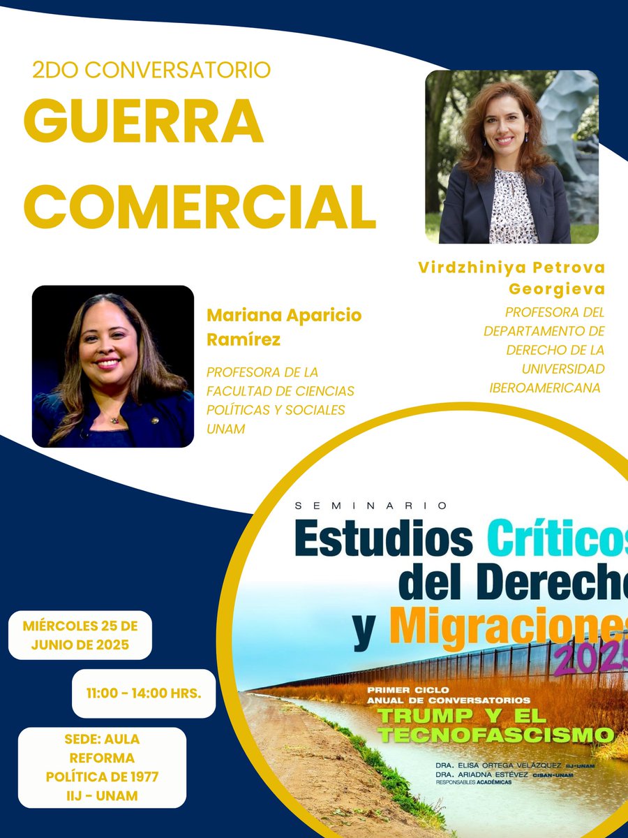 EcdSeminario's tweet photo. 📣Mañana 11 h ¡Te esperamos!
Registro: https://t.co/WSLNxei0y6 https://t.co/W3s4DWdqKc