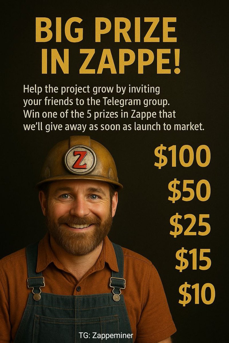 ZappeMiner's tweet photo. 💣 While some watch, others are already winning with @ZappeMiner.
It's not magic, it's referring.
🔥 Join the Zappe Referral Contest and win noise-making awards.
@elonmusk @dogecoin @DDogearmy
#Zappe #InvitaYGana #BoomDeReferidos #profits #airdrop #Giveaway
https://t.co/ZtMynOHQDf