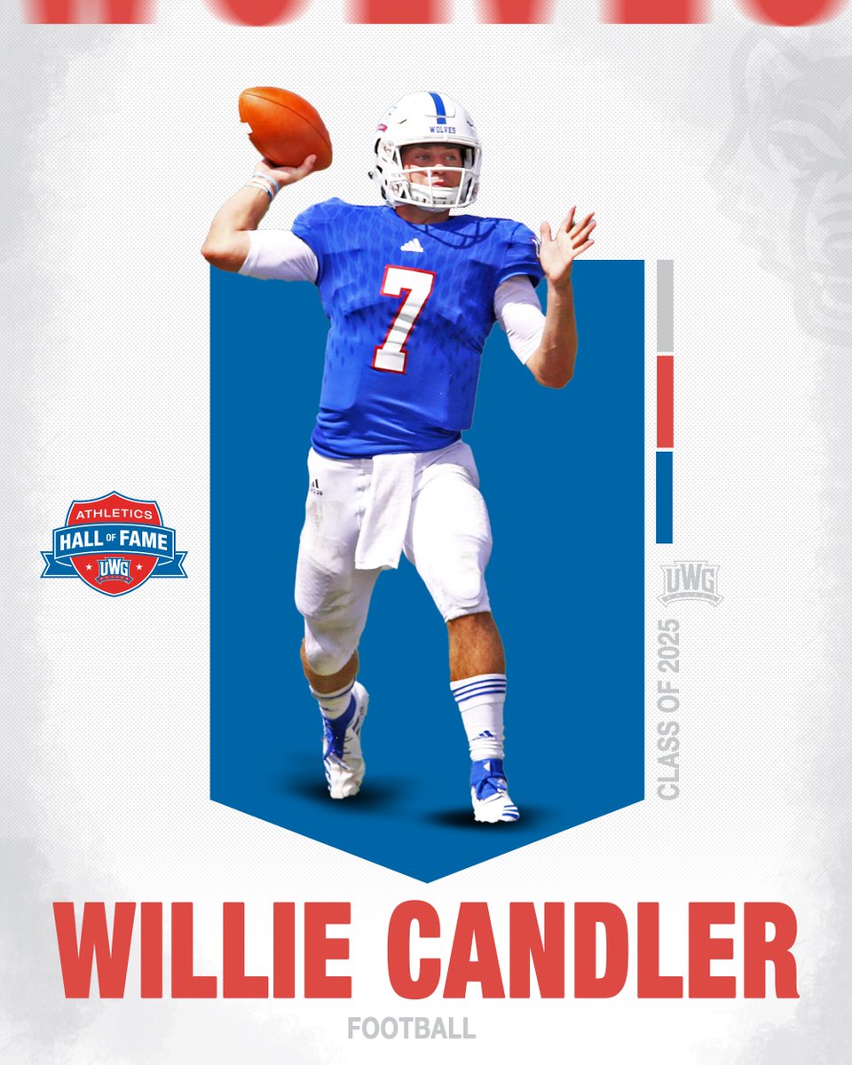 UWGAthletics's tweet image. Introducing the UWG Athletics Hall of Fame Class of 2025 

Click here to read more about the newest inductees: tinyurl.com/2jwnpuew

#WeAreOne