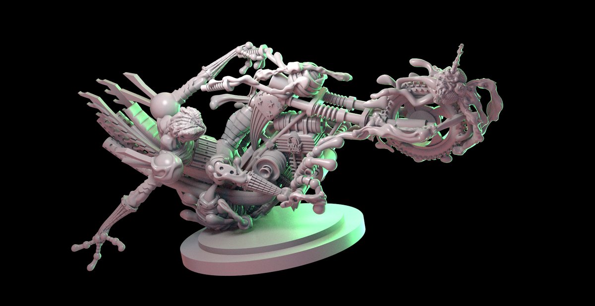 ShadowpunkComic's tweet photo. #COMICSGATE #Cyberfrog #Comics #3DCG #3dart #Autodesk #Mudbox 
Had Tons-o-Fun making this 3d "American Hopper" Tribute in 3d. Created by @EthanVanSciver and illustrated by  @comickelsey 
did i hit the mark or belly flop 🤪 https://t.co/yIRpMMDcWc