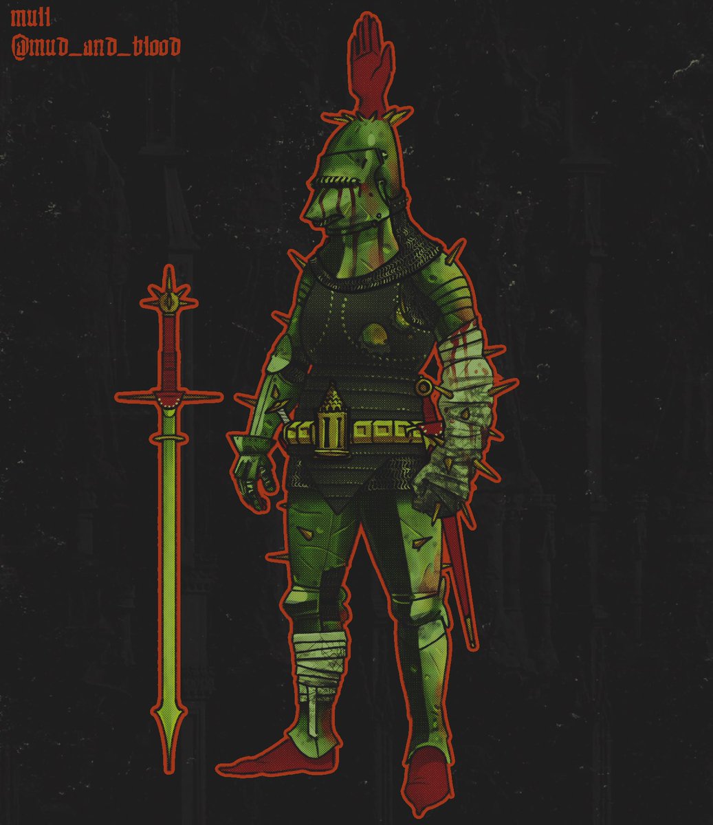 Knight Flagellant monster hunter