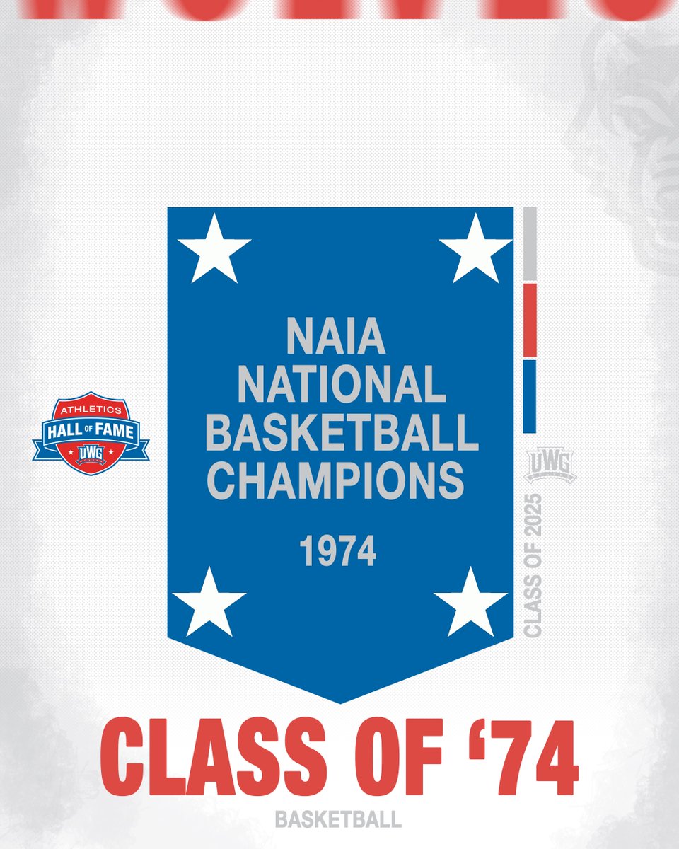 UWGAthletics's tweet image. Introducing the UWG Athletics Hall of Fame Class of 2025 

Click here to read more about the newest inductees: tinyurl.com/2jwnpuew

#WeAreOne