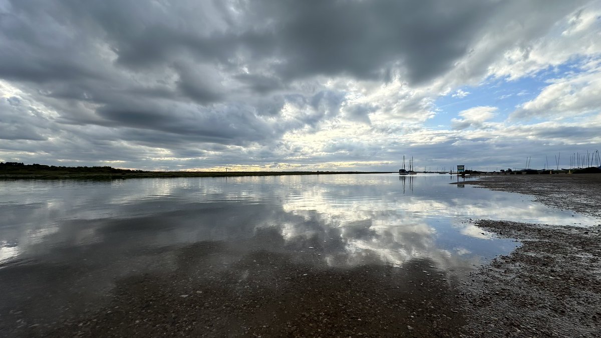 Liminal space at Blakeney tonight.