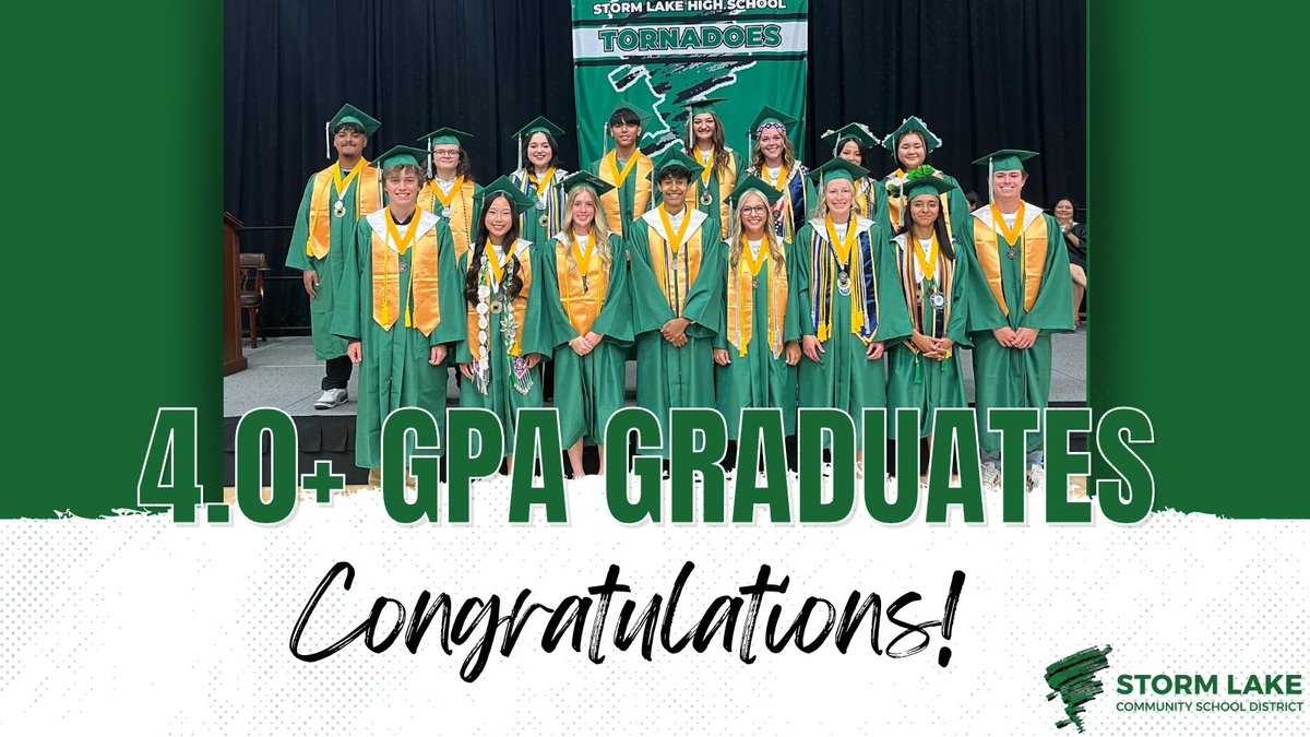 We would like to extend a BIG congratulations to our Class of 2025 graduates who earned at least a 4.0 GPA! We hope everyone is having a fantastic summer and best of luck in the future. 🎓👏