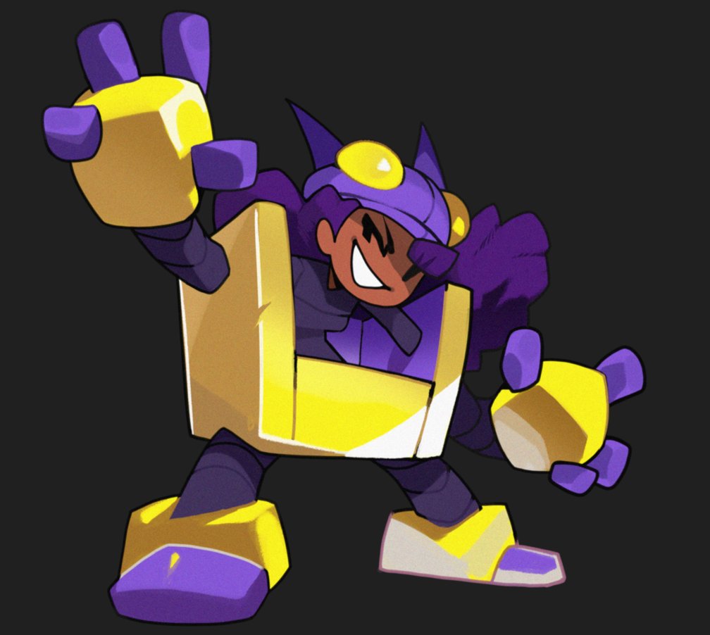 The final playable character in contract rush, BULLET