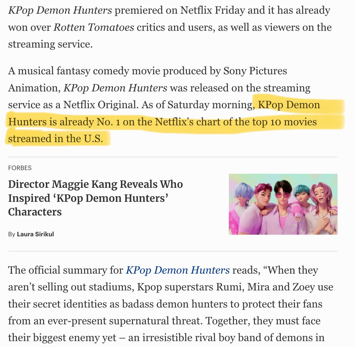 I am genuinely sorry that Elio had a weak opening but critics claiming that original animated movies are dead seem to be ignoring this massive streaming hit for some reason. Why?