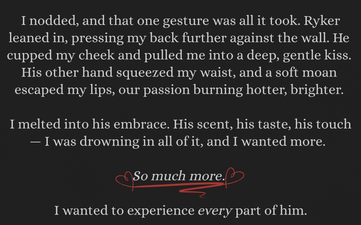 Oh we’re sharing our kiss scenes? 👀

From The Dragon Prodigy:

#WritingCommunity