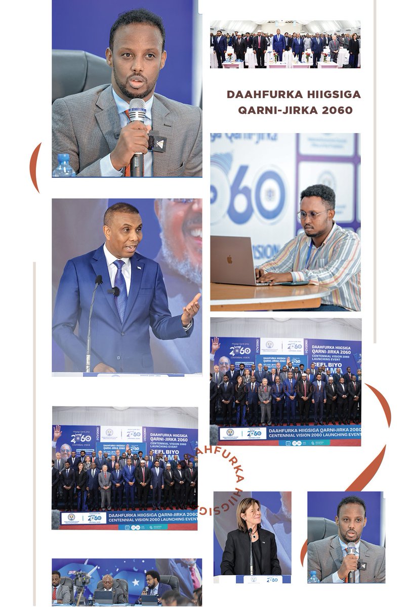 maxamed_soomali's tweet photo. Proud to have contributed to the video editing and media coverage of the 2060 Vision Launch, organized by the National Economic Council.
A powerful two-day event shaping the future of Somalia. 🎬🌍
#Hiigsiga2060 #FutureOfSomalia #MediaCoverage https://t.co/QJId5baeyJ