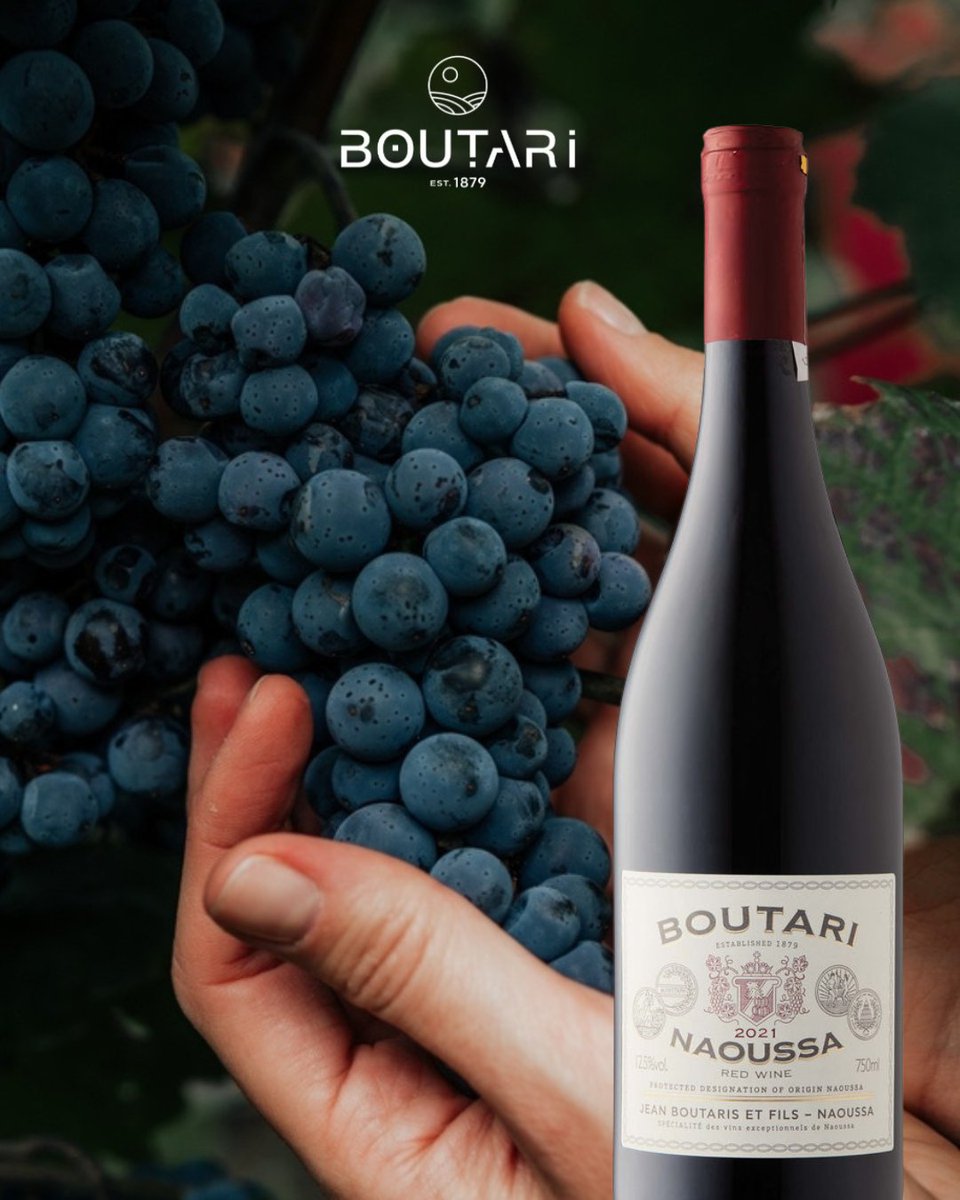 Boutari has been sharing premium Greek wine with the world for 5 generations.

Naoussa, their flagship Xinomavro, is dry, tart &amp; richly detailed, with notes of sour raspberry, sun-dried tomato, black olive, &amp; a hint of cinnamon. 

Serve it tonight!
bcliquorstores.com/product/23218