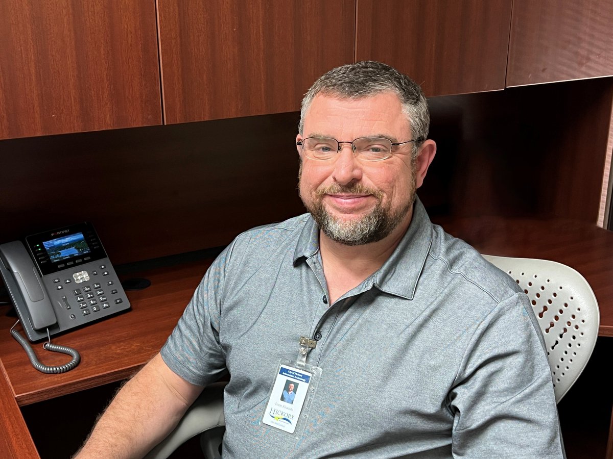 The City of Hickory welcomes Darin Kiracofe as its new IT director. hickorync.gov/new-informatio…