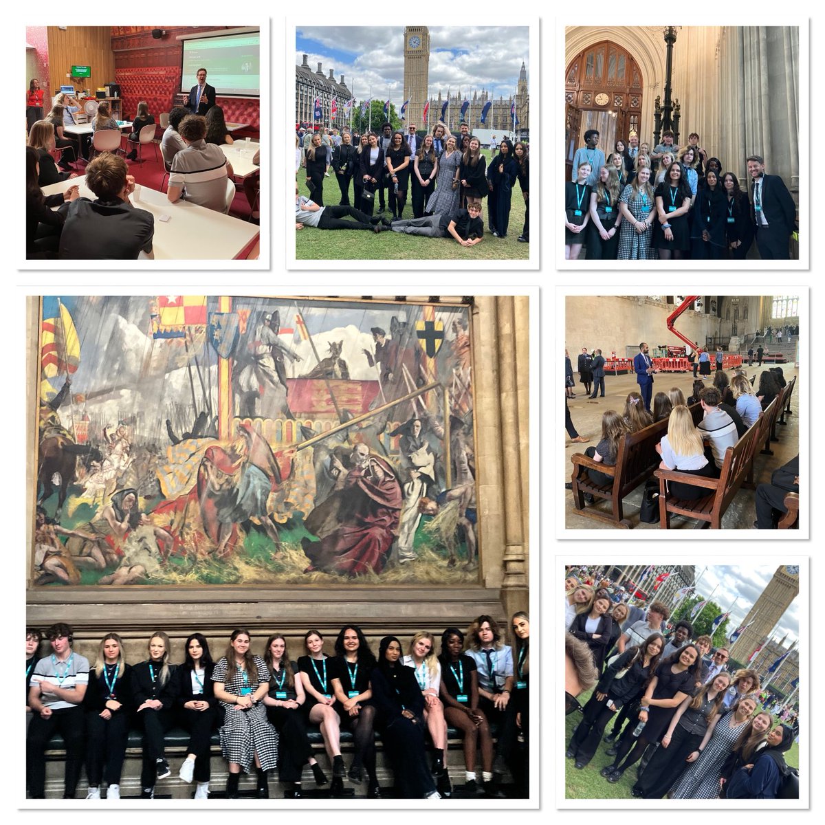 Our Year 12 Politics and History students had an excellent day ⁦<a href="/UKParliament/">UK Parliament</a>⁩ and ⁦<a href="/UKSupremeCourt/">UK Supreme Court</a>⁩ learning so much to contribute to their studies - thank you to ⁦<a href="/alexburghart/">Alex Burghart</a>⁩ ⁦<a href="/JoshBabarinde/">Josh Babarinde OBE MP</a>⁩ ⁦<a href="/mariecgoldman/">Marie Goldman MP 🔶</a>⁩
