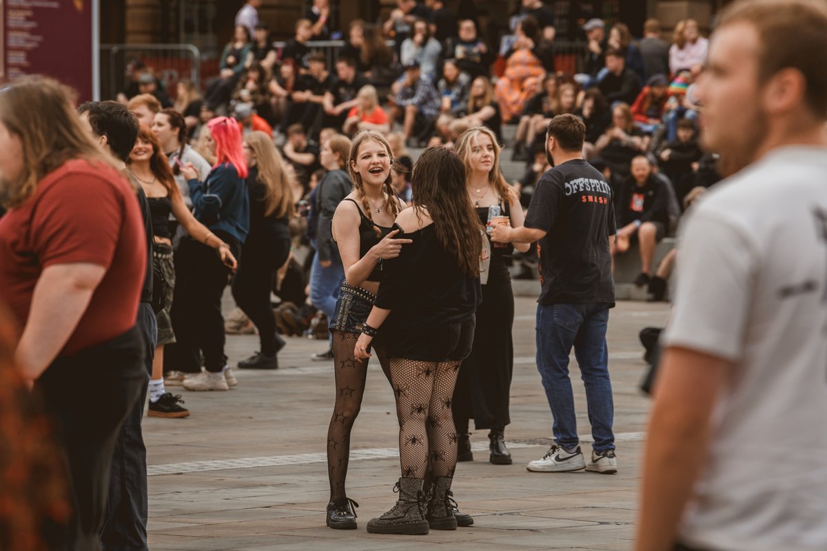 ThePieceHall's tweet photo. Gates are open as we welcome one of the biggest alt-metal bands on the planet to The Piece Hall!
Are you ready for @Deftones Halifax?
#TKMaxxpresents https://t.co/cwgfEz9hhZ
