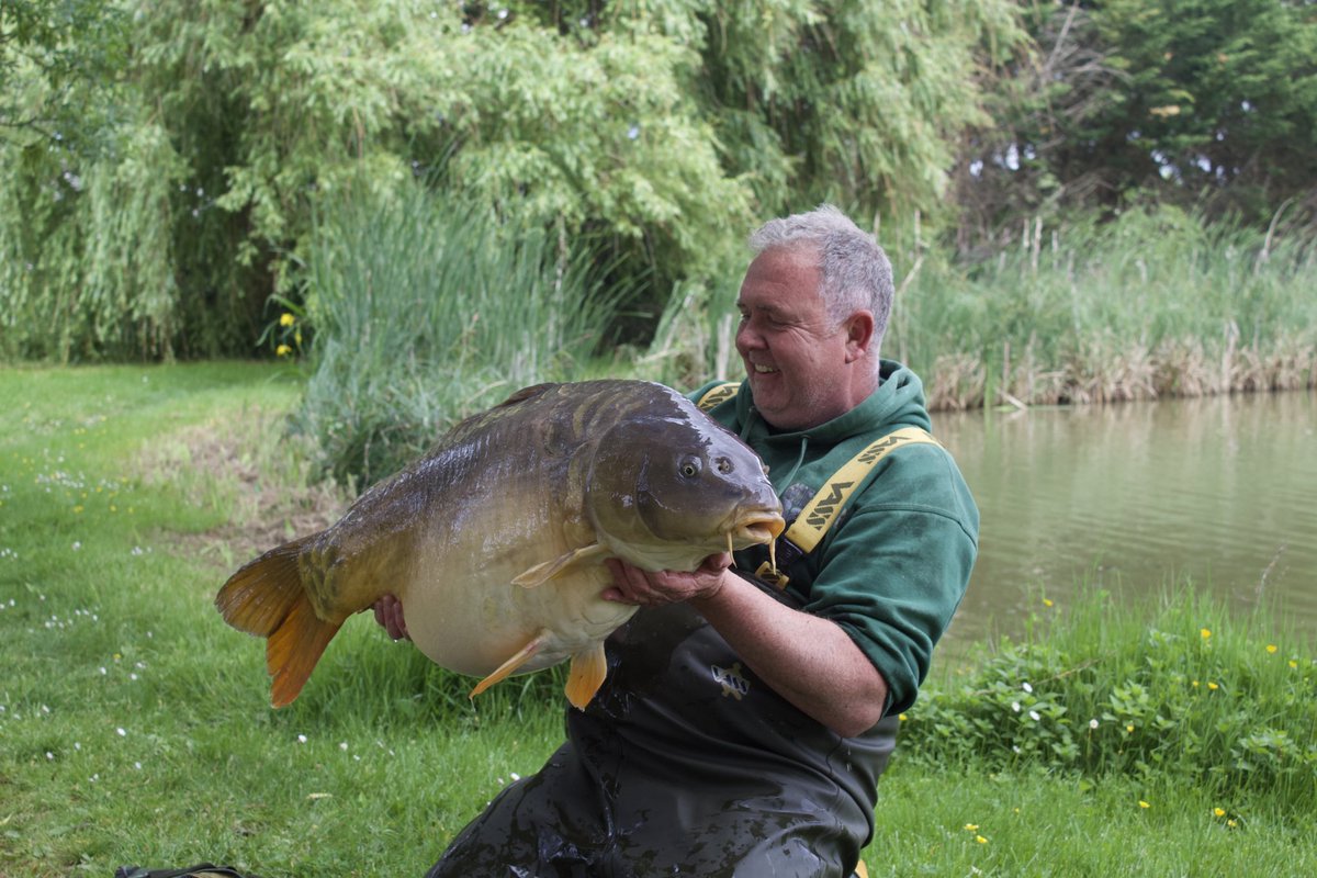 Unit! 🎣
<a href="/mistralbaitsUK/">Mistral Baits</a>  mistralbaits.co.uk/shop/specialis… The "Urge" seen this colossus mirror go into the net.