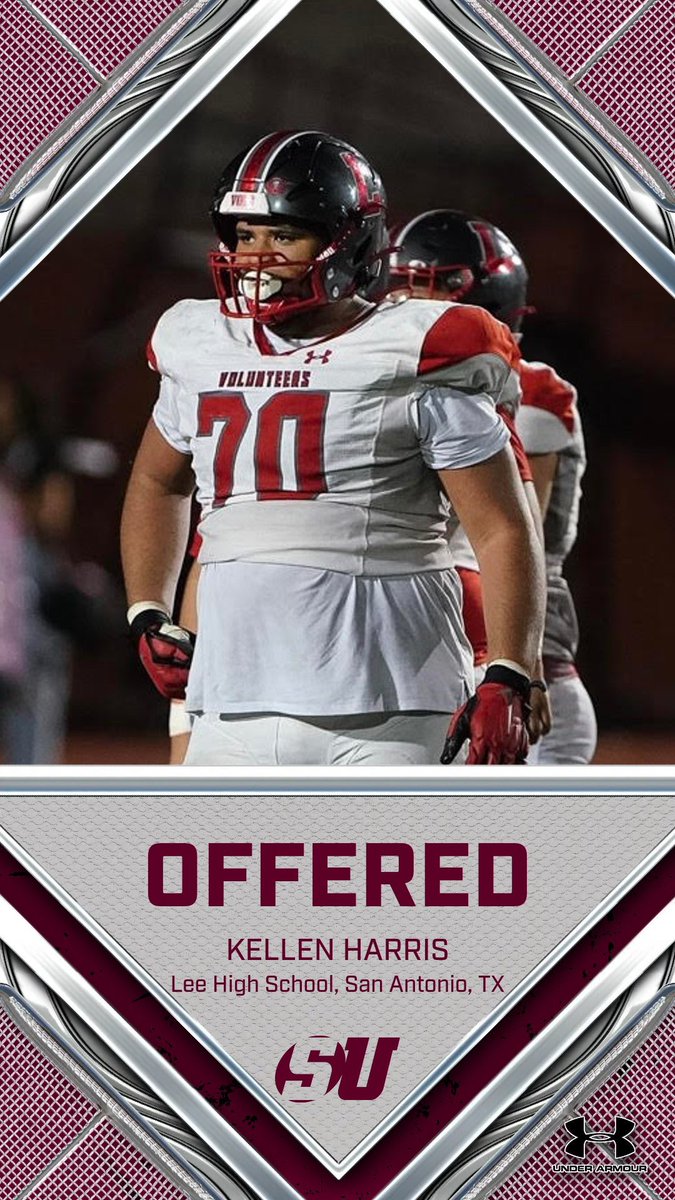 After a great conversation with Coach Zwernemann, I am blessed and grateful to receive an offer from Schreiner University! Thank you to <a href="/CoachZ_SU/">Cody Zwernemann</a> and the <a href="/SchreinerFB/">Schreiner Football</a> staff for this opportunity! #AGTG <a href="/coachwharris/">Wendell Harris, M.S.</a> <a href="/LEEVolsFootball/">LEE Vols Football</a>