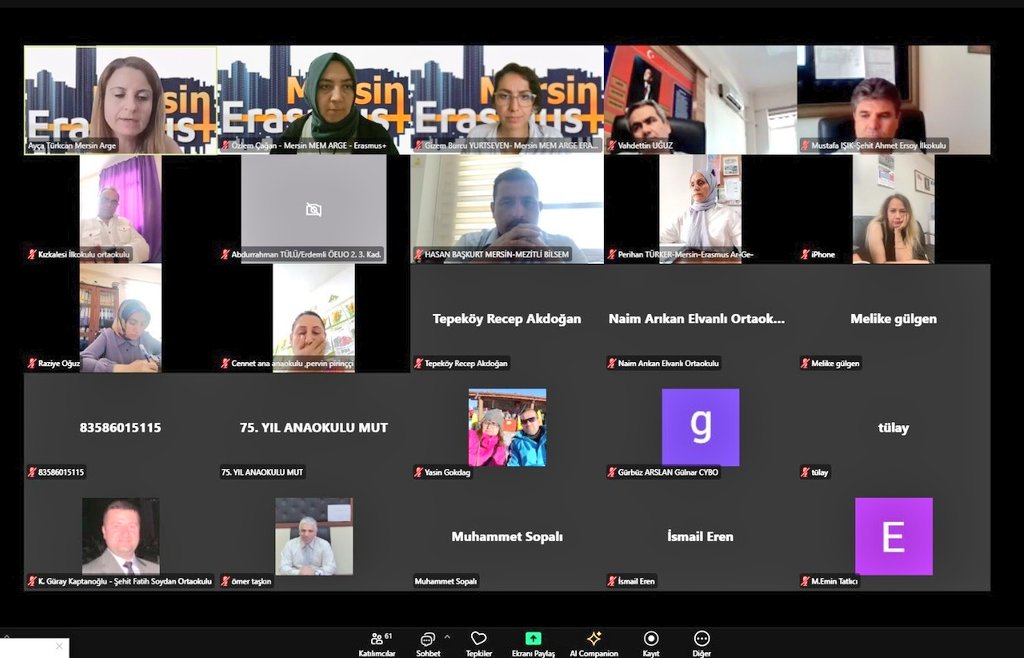 #ErasmusPlus 2024 Teklif Çağrısı Döneminde Okul Eğitimi ve Mesleki Eğitim Akreditasyonu konsorsiyum ortağı olan toplam 61 kurumumuzla süreç değerlendirme toplantısı yapıldı. 
#ErasmusPlus ile Akreditasyon fırsattır✨
<a href="/tcmeb/">Millî Eğitim Bakanlığı</a>
<a href="/valiatillatoros/">Atilla Toros</a>
<a href="/fazilet_durmus/">Fazilet Öğretmen 🇹🇷</a>
<a href="/ulusalajans/">Türkiye Ulusal Ajansı 🇹🇷 Turkish NA</a>