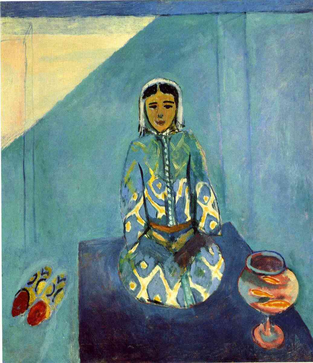 Zorah on the Terrace, 1912 #artbots #matisse