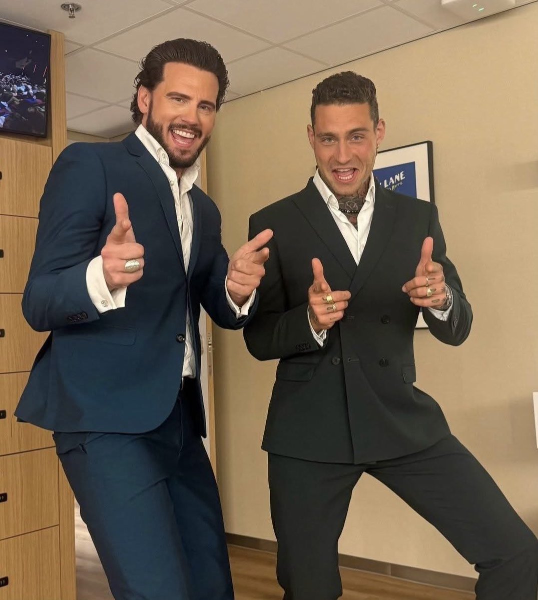 Met Douwe Bob bij Omroep Max 👍🎶🎸🔥