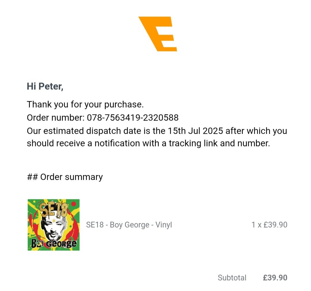 #MV Art (@strikeapose_art) on Twitter photo Can't wait to hear this, 10 brand new tracks from <a href="/BoyGeorge/">Boy George</a> 
Very exciting to get this on vinyl, I don't have Spotify etc so I have been out of the loop with new material, this is a very special treat for me Can't wait to hear this, 10 brand new tracks from <a href="/BoyGeorge/">Boy George</a> 
Very exciting to get this on vinyl, I don't have Spotify etc so I have been out of the loop with new material, this is a very special treat for me