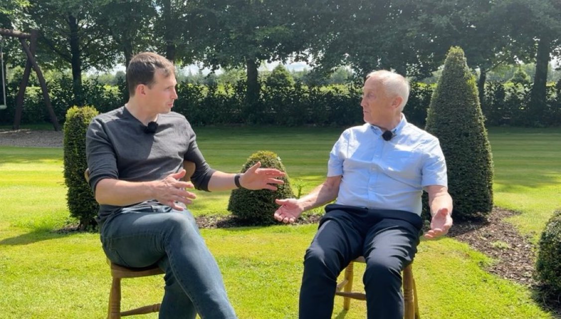 Tommy Rooney (@tomasoruanaidh) on Twitter photo 11 months ago, on All-Ireland Football final weekend, I sat down with Seán Boylan for a chat in his garden!
We talked football and magic, life and history, yarns of Meath’s Glory days and much more…
Unlocked and available to watch now on <a href="/offtheball/">Off The Ball</a> 🎥 youtu.be/VFcnSzq7hig?si… 11 months ago, on All-Ireland Football final weekend, I sat down with Seán Boylan for a chat in his garden!
We talked football and magic, life and history, yarns of Meath’s Glory days and much more…
Unlocked and available to watch now on <a href="/offtheball/">Off The Ball</a> 🎥 youtu.be/VFcnSzq7hig?si…