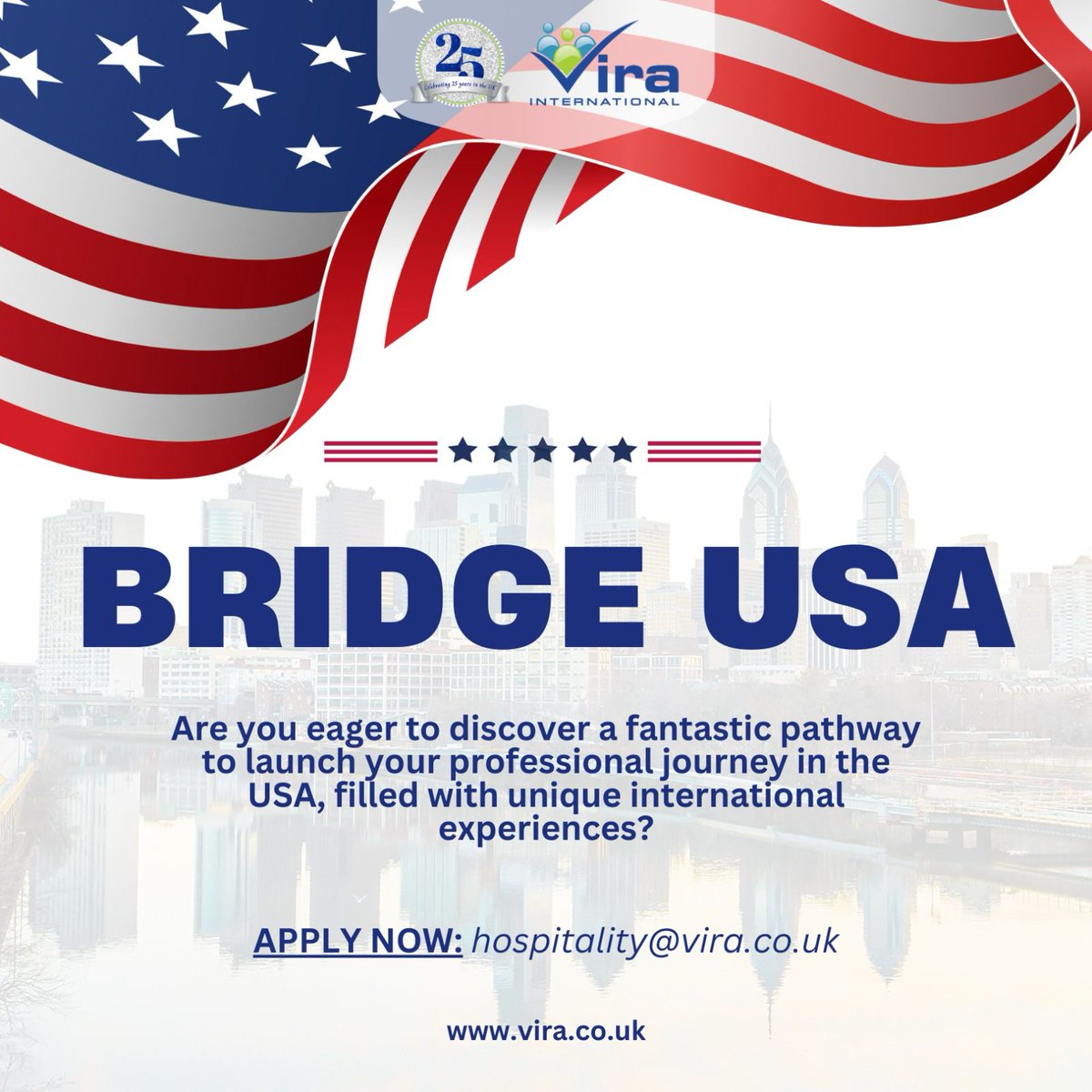 ViraUK's tweet image. Exciting Career Opportunity in Hospitality

We are delighted to announce a unique opportunity for ambitious professionals eager to advance their careers in the hospitality industry. 

#ViraUK #J1Internship #InternshipPrograms #CulinaryPrograms #USInternships #RecruitmentServices