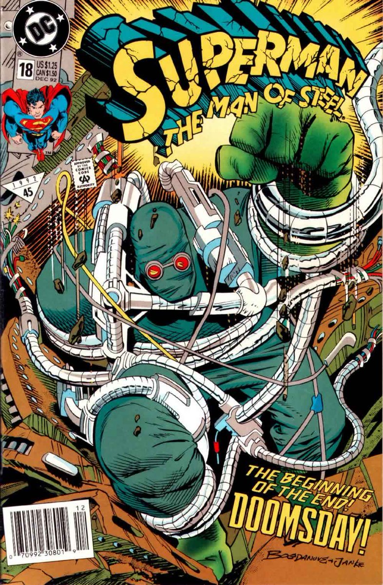 Love how he looks neither anything like Bizarro or Ultraman. Even looks more like Doomsday. Yet BvS Doomsday got torn up online by the "accuracy" crowd over a bone beard. Okay.