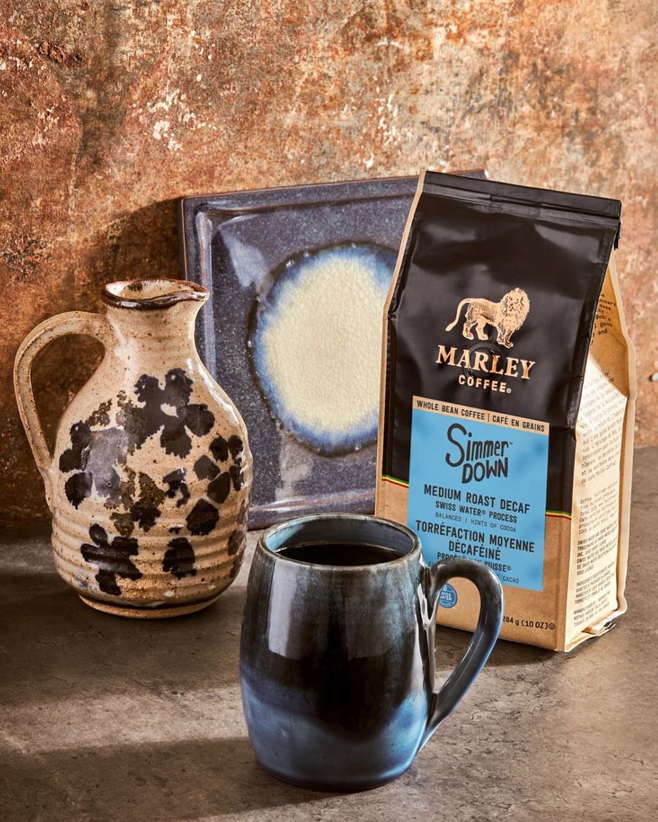 Marley Coffee (@marleycoffee) on Twitter photo Evening rituals just got smoother. ✨
Our <a href="/swisswater/">Swiss Water® Decaf</a> decaf Simmer Down blend brings you all the rich, full-bodied flavour you crave, minus the buzz. Perfect for those sunset sips when you want to savour the moment, not stay up all night. 🌅☕️ Evening rituals just got smoother. ✨
Our <a href="/swisswater/">Swiss Water® Decaf</a> decaf Simmer Down blend brings you all the rich, full-bodied flavour you crave, minus the buzz. Perfect for those sunset sips when you want to savour the moment, not stay up all night. 🌅☕️