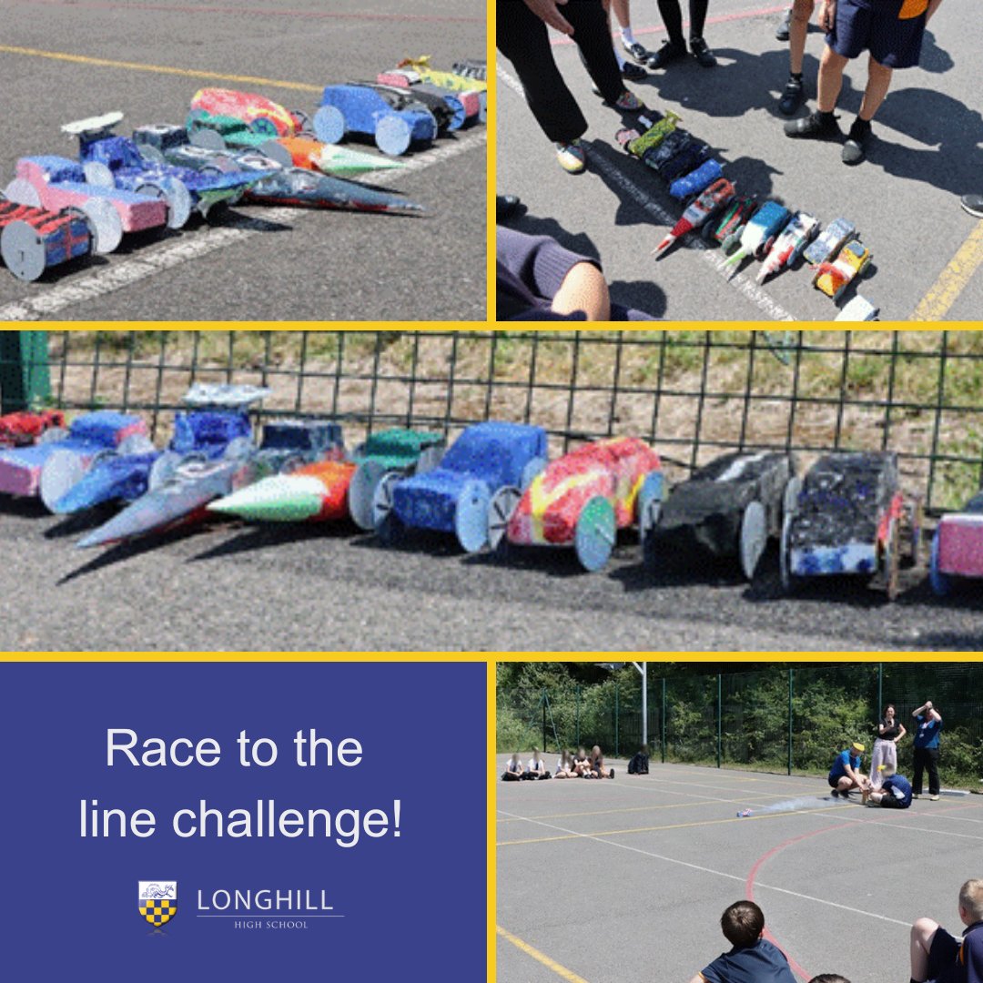 Our Year 7s have spent the last two weeks in science lessons designing and building their own rocket cars — and the results are out of this world! 🌟

Read about it here: longhill.org.uk/2025/06/race-t…

#LonghillHighSchool #engineering #science
