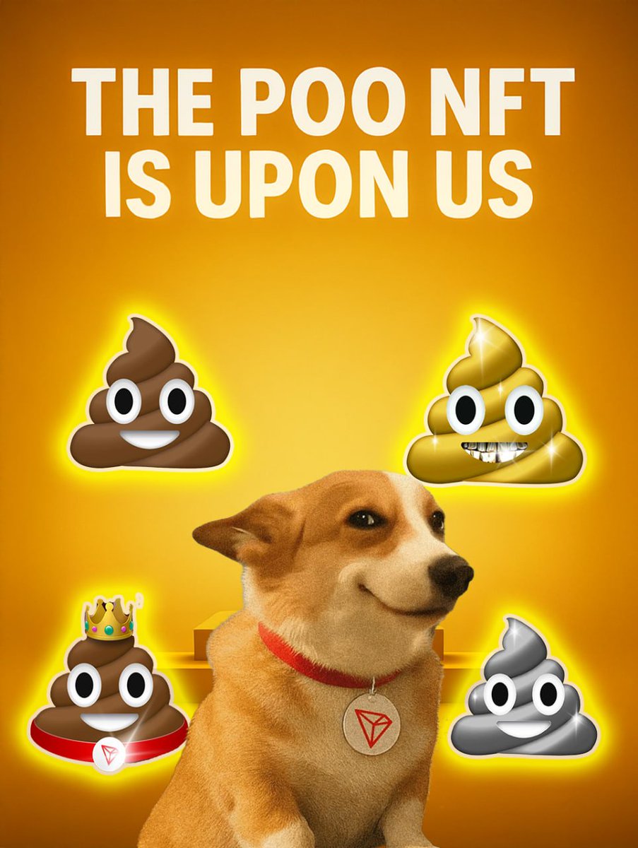 If you're minting the POO NFT this Thursday on <a href="/apenftorg/">APENFT</a>, here's what you need to know 💩👇

The SUNDOG POO NFT is a free mint collection of 1,000 NFTs on TRON, divided into various varieties of POO, each with its own rarity level.

--
🤔 WEN? 
26th June: 2PM UTC – WL Mint
