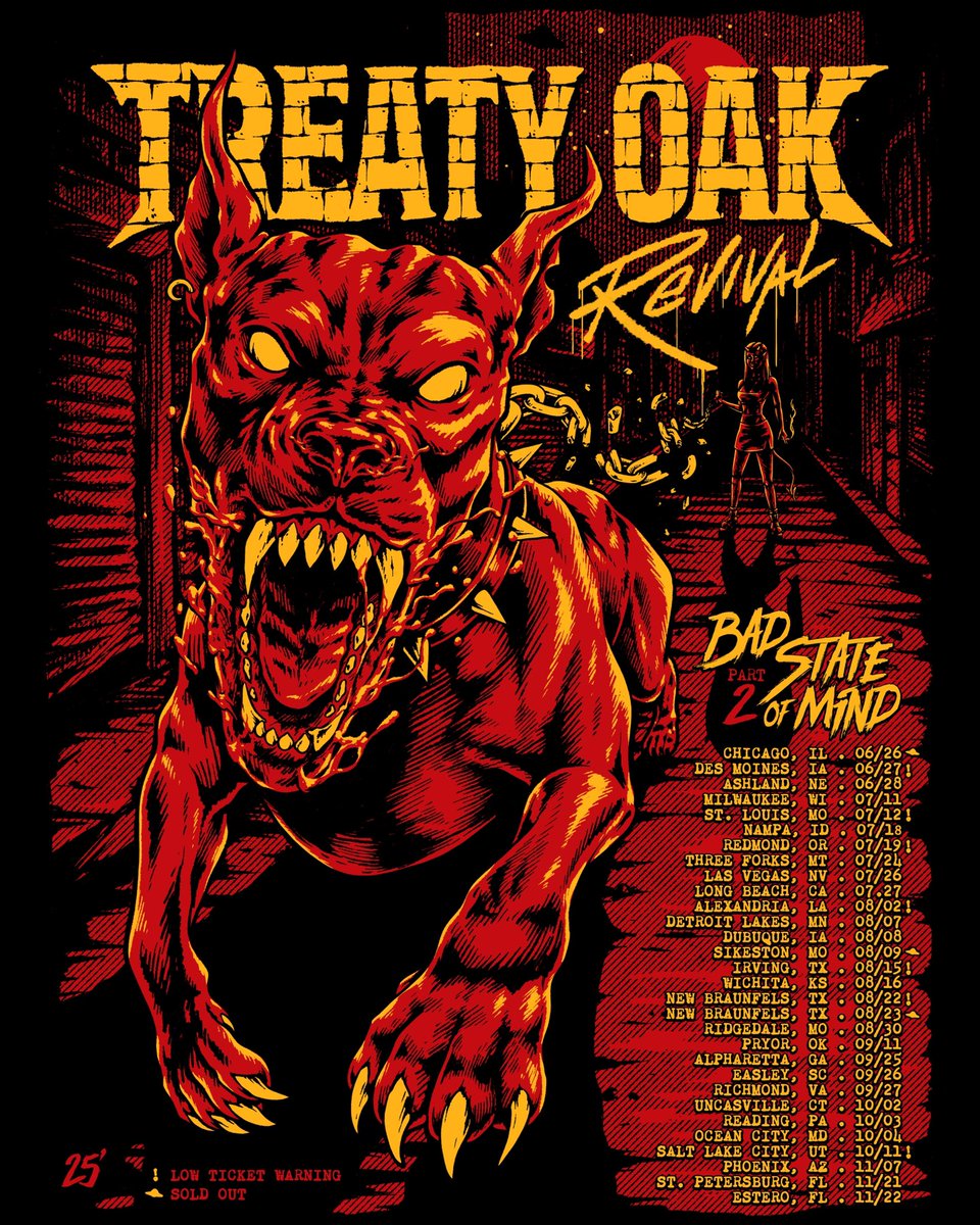 TreatyOakMusic's tweet image. Leg 2, see you soon! 🔥 We’re heading to a bunch of places we ain’t been yet (plus some more we can’t announce yet 🙃)
Easley, Richmond, Uncasville, Reading, Estero go ON SALE THIS FRIDAY 10am local. So y’all set your alarms ⏰ ALL other dates listed are ON SALE NOW and movin…