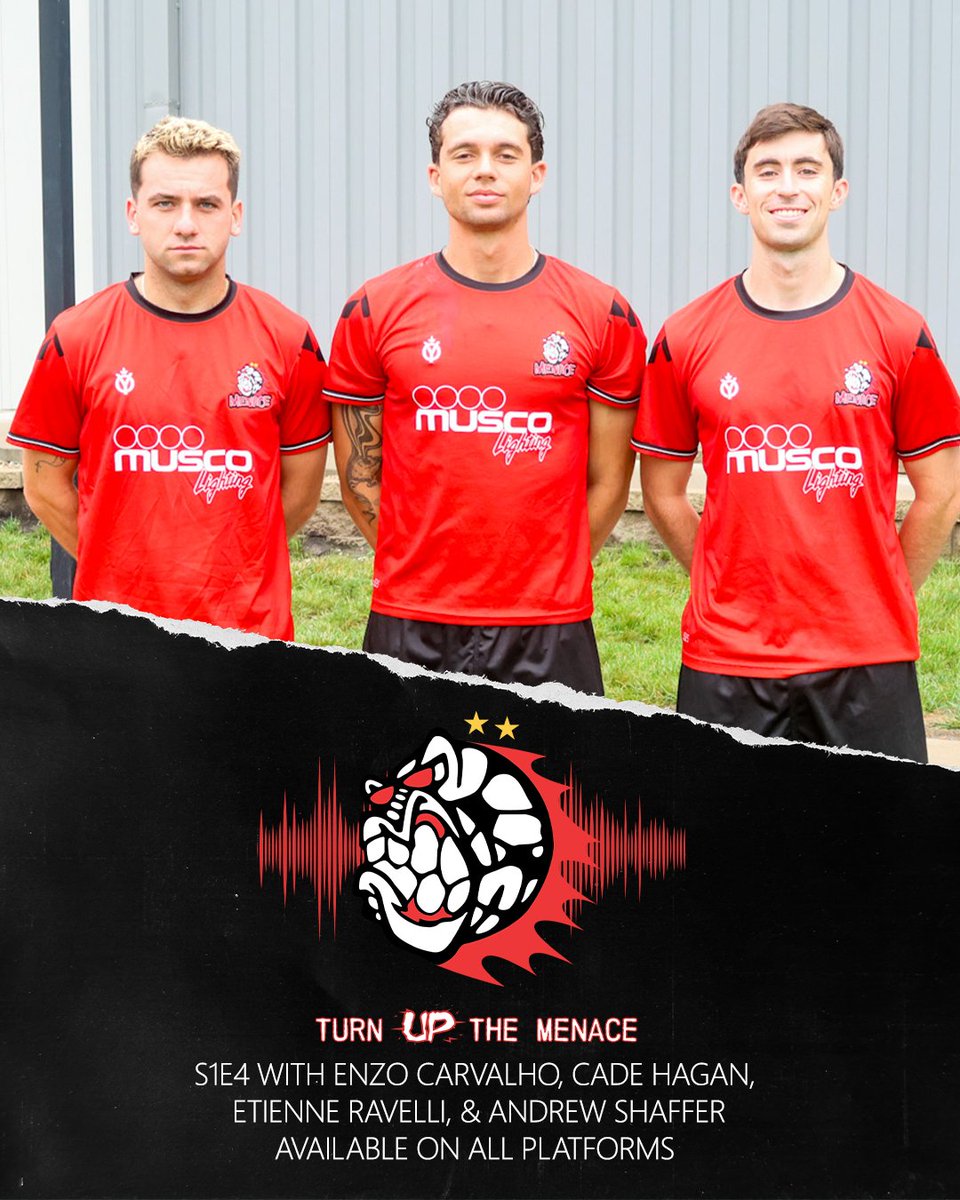 🎙️ Episode 4 of Turn Up the Menace is live!

This week, <a href="/HPOnAir/">Hunter Phillips</a> sits down with the full cast: Enzo Carvalho, Cade Hagan, <a href="/EtienneRavelli/">Etienne Ravelli</a>, <a href="/andrewshaffer04/">Andrew Shaffer</a>, and Head Coach <a href="/CaliiiCoach/">Charlie Latshaw III</a>.

They’re talking win streaks, locker room vibes, and some out-of-the-box topics 👀🔥