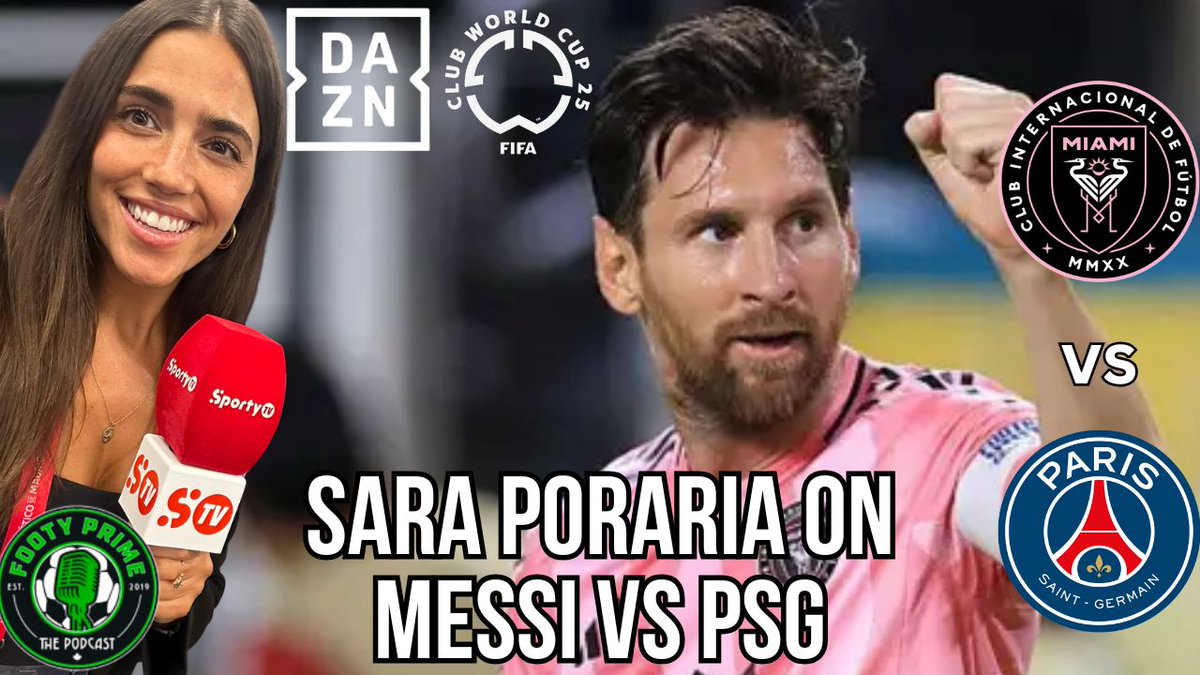 Footy Prime The Podcast ⚽️ (@footy_prime) on Twitter photo Pal O'Show <a href="/SaraPoraria/">Sara Poraria</a> joins the pod talking the Biggest Matches from #FIFAClubWorldCup.
#Messi #PSG heatin things up!
<a href="/DAZN_CA/">DAZN Canada</a> #DAZN.com Sign Up.
Stream for Free! All Tournament Long!
GET IN!
🖥️youtu.be/MicdiiaMPzE
🎧podcasts.apple.com/ca/podcast/foo… Pal O'Show <a href="/SaraPoraria/">Sara Poraria</a> joins the pod talking the Biggest Matches from #FIFAClubWorldCup.
#Messi #PSG heatin things up!
<a href="/DAZN_CA/">DAZN Canada</a> #DAZN.com Sign Up.
Stream for Free! All Tournament Long!
GET IN!
🖥️youtu.be/MicdiiaMPzE
🎧podcasts.apple.com/ca/podcast/foo…
