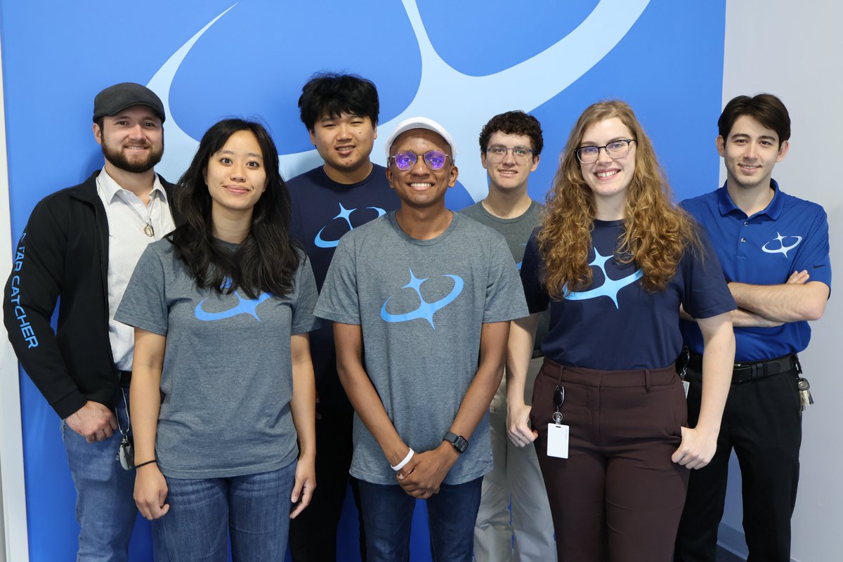 This summer, we’re welcoming a new crew of bold thinkers to Star Catcher: our 2025 interns! They come from diverse backgrounds across aerospace engineering, computer science, electrical engineering, and more.

From day one, they’ve been contributing to the systems and