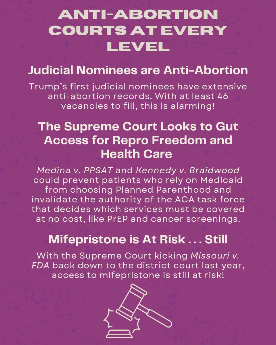 When #RoevWade fell 3️⃣ years ago today, due to Trump's anti-choice appointees on #SCOTUS, our country and women's healthcare was thrown into chaos. The chaos continues today, but we are fighting back to preserve as much healthcare access as possible. ... 1/2