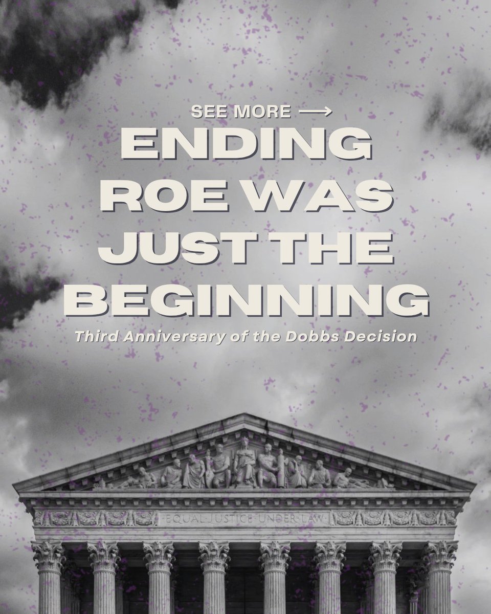 RepRheingans's tweet image. When #RoevWade fell 3️⃣ years ago today, due to Trump's anti-choice appointees on #SCOTUS, our country and women's healthcare was thrown into chaos. The chaos continues today, but we are fighting back to preserve as much healthcare access as possible. ... 1/2