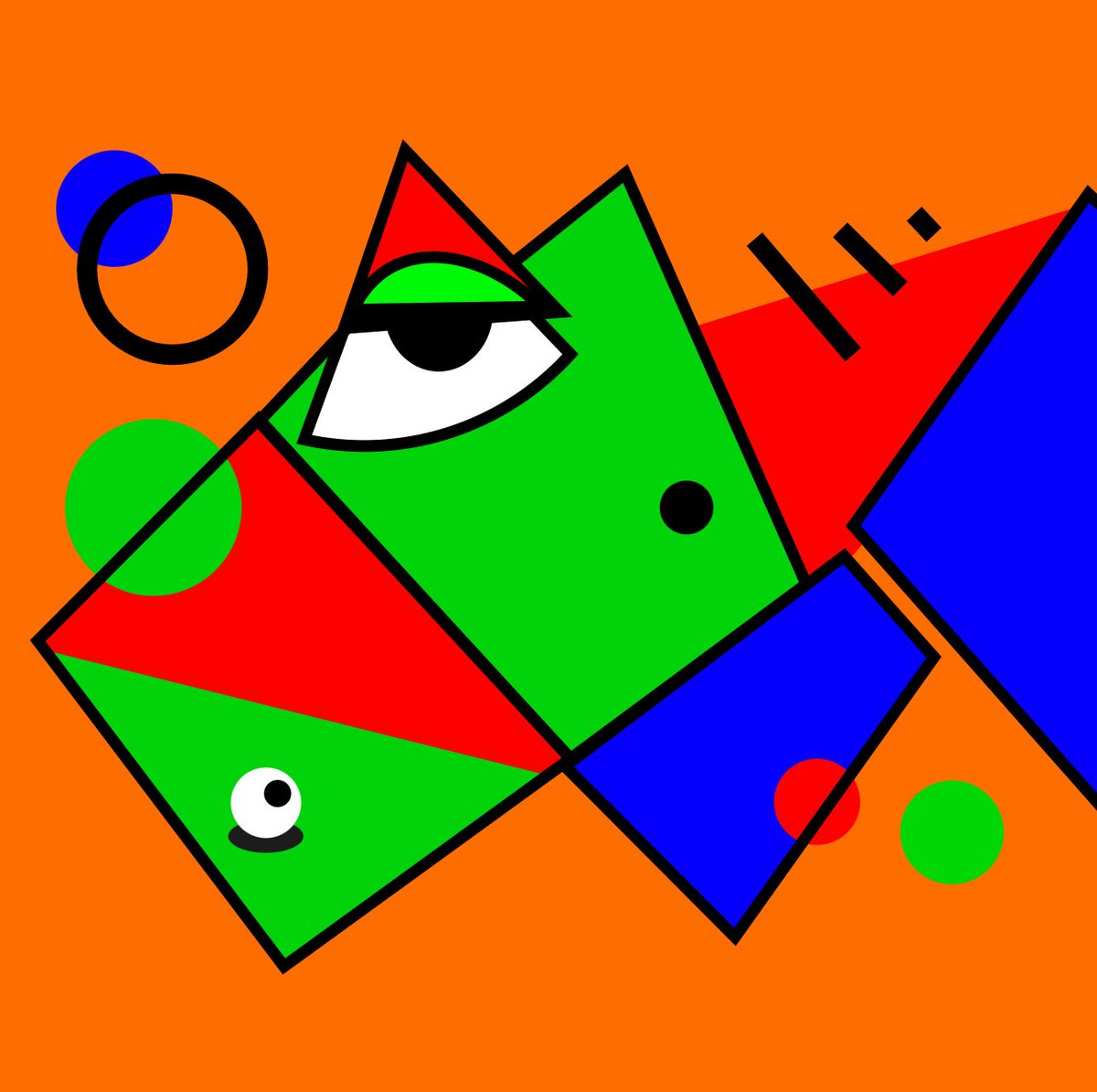Art about emotions 🐸🧡