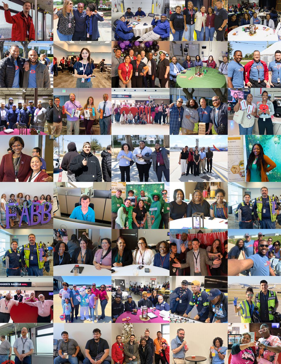 We appreciate our hardworking staff at Dallas Love Field, who tirelessly keep journeys moving and connections strong. Today, we celebrate the many employees who make travel possible each day! ✈️👏#AirportWorkersDay2025