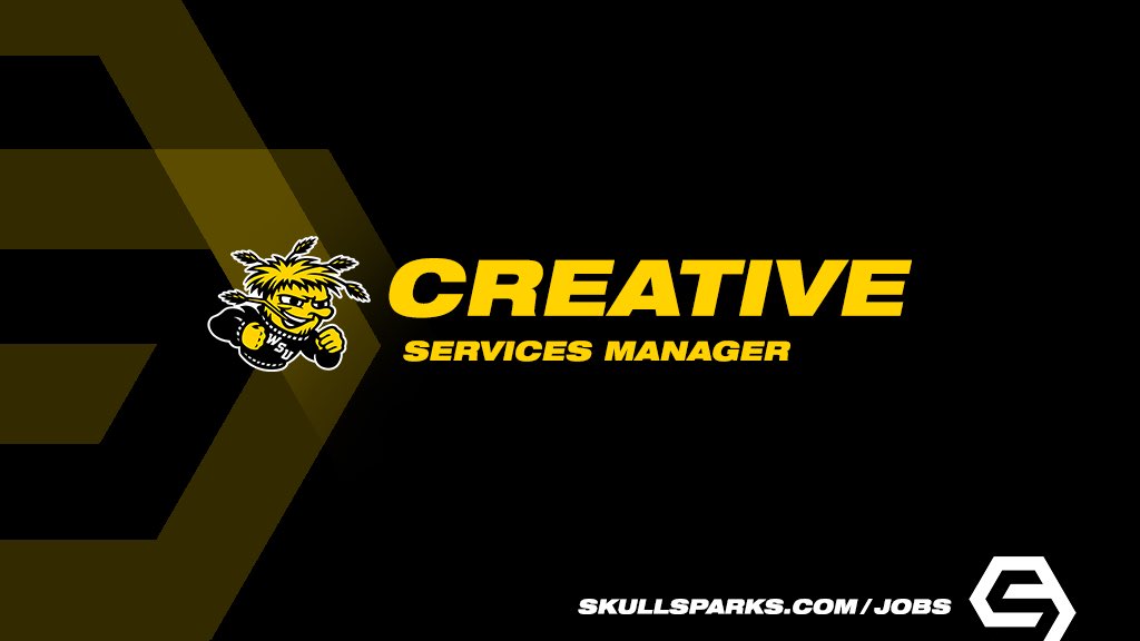 SkullSparks's tweet photo. New opportunity with @GoShockers
Creative Services Manager
Wichita, Kansas
https://t.co/d71ePl5HHu

https://t.co/zK0AcbAD41 https://t.co/Hvpx8VQ2Sl
