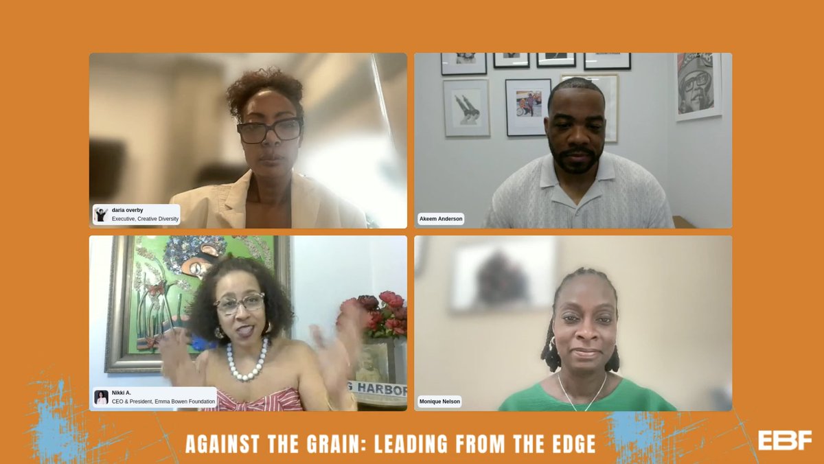 What an amazing way to start Emma Week off! Our first panel was dynamite and shared such insightful information and advice for our fellows!

A HUGE thank you to @Starz for sponsoring this AWESOME panel!

#EBFEmmaWeek