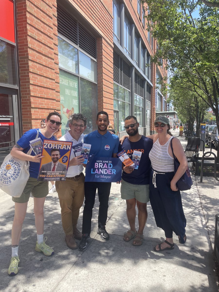 Antonio Reynoso (@reynosobrooklyn) on Twitter photo Hanging out with my brother <a href="/LincolnRestler/">Lincoln Restler</a> in Downtown Brooklyn. Turnout has been insane and we still have 6+ hours to go.
Brooklyn, keep the votes coming! Hanging out with my brother <a href="/LincolnRestler/">Lincoln Restler</a> in Downtown Brooklyn. Turnout has been insane and we still have 6+ hours to go.
Brooklyn, keep the votes coming!