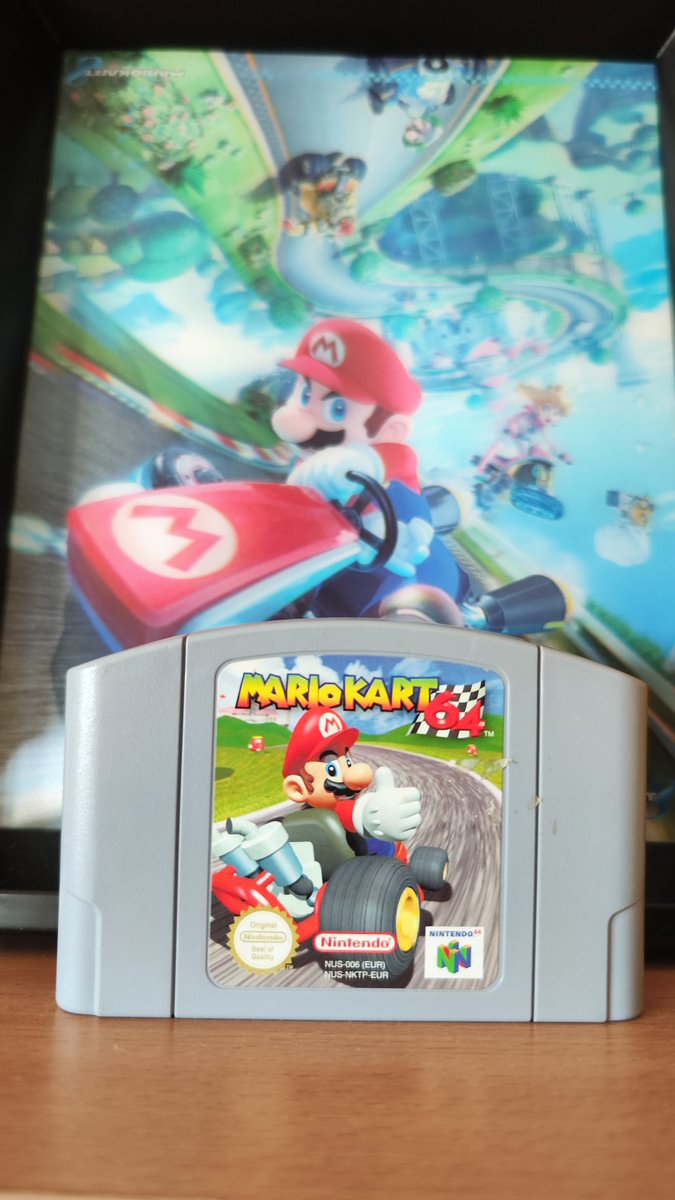 mikzelda's tweet image. Depuis 28 ans chez nous ! #MarioKart64
