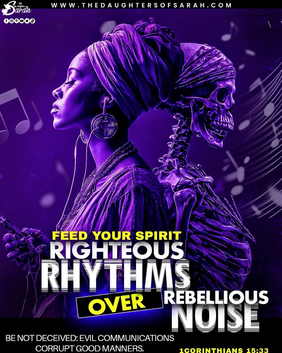 iuicbarbados's tweet image. We are to be separate from the world and that includes the music we listen to. We can either feed our spirit righteousness or destruction. Secular music has been a trap for our community. What type of music are YOU feeding your spirit ? 🫵🏾  
#DOS #music #BETawards #GloRilla #