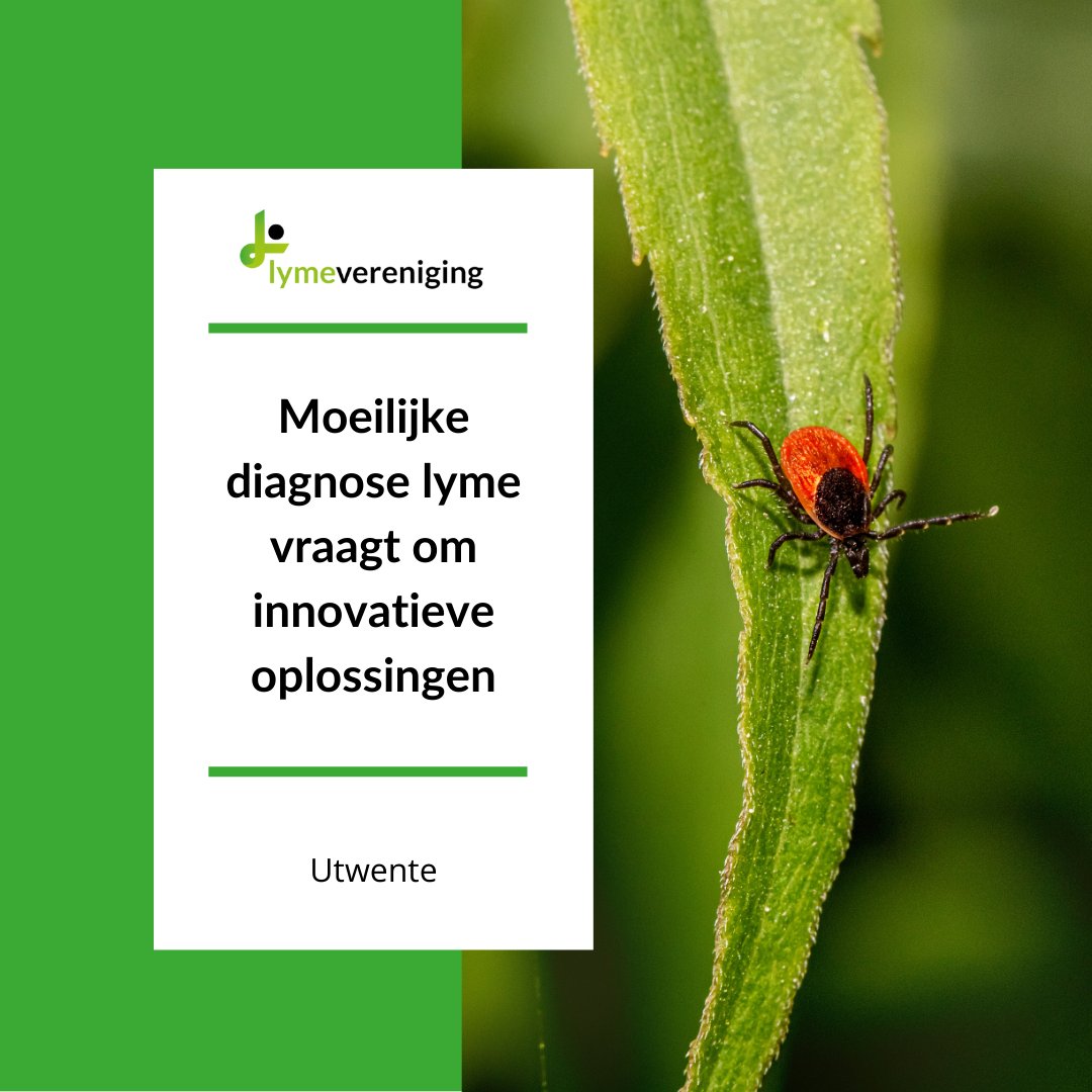 Universiteit Twente pleit voor meer onderzoek naar de ziekte van Lyme.

😔Tekenbeten vormen een groeiend probleem in Nederland. De ziekte van Lyme wordt overgedragen door teken en is lastig te herkennen. Late behandeling kan leiden tot ernstige gezondheidsproblemen. In de Week