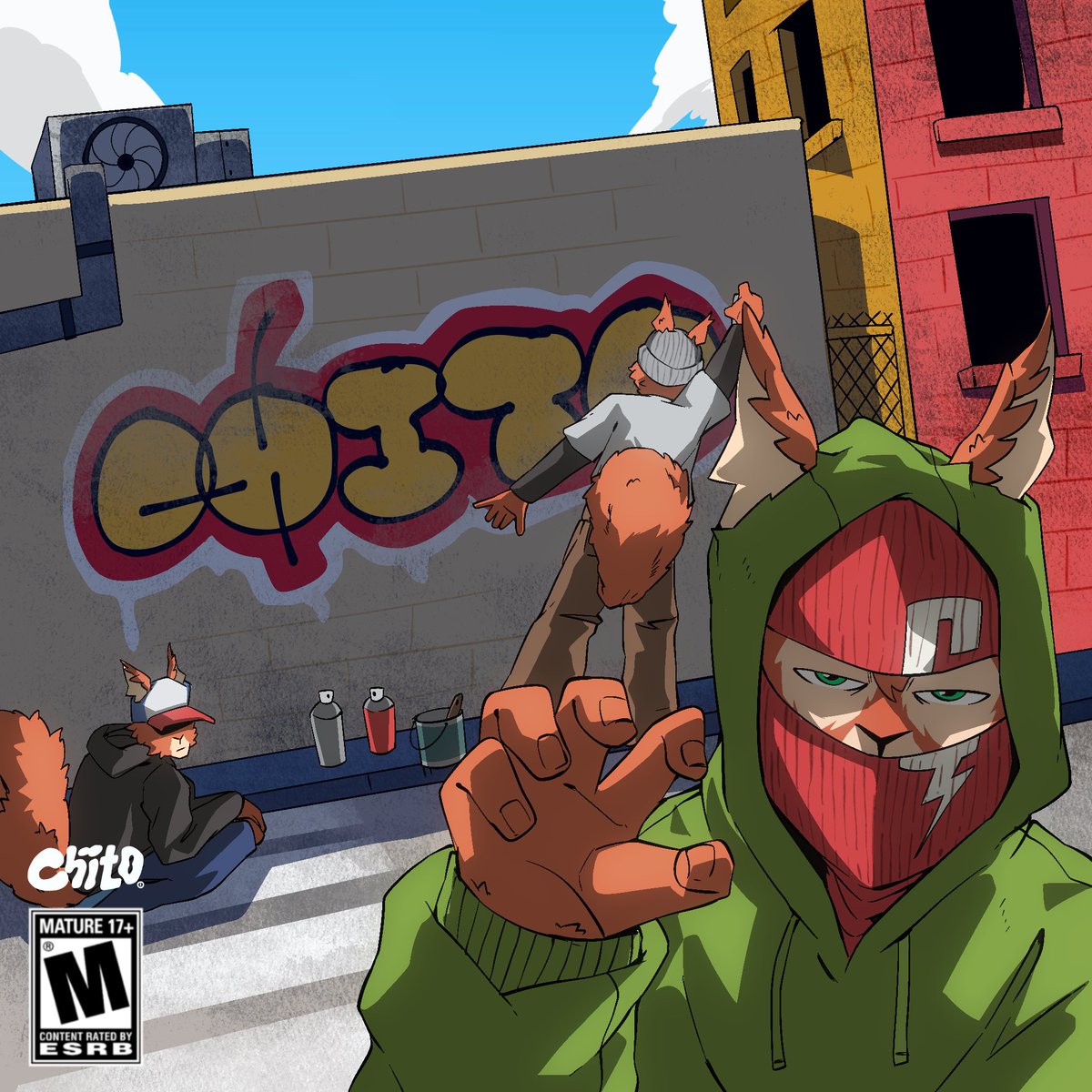 Urban legends say a gang of masked squirrels is claiming territories.
The red tag? That’s CHITO’s mark.

No one knows which city is next.
But what if it’s yours? 👀

RT &amp; Reply. We’ll hand out WL 🐿️ spots to a few chosen ones who answer.