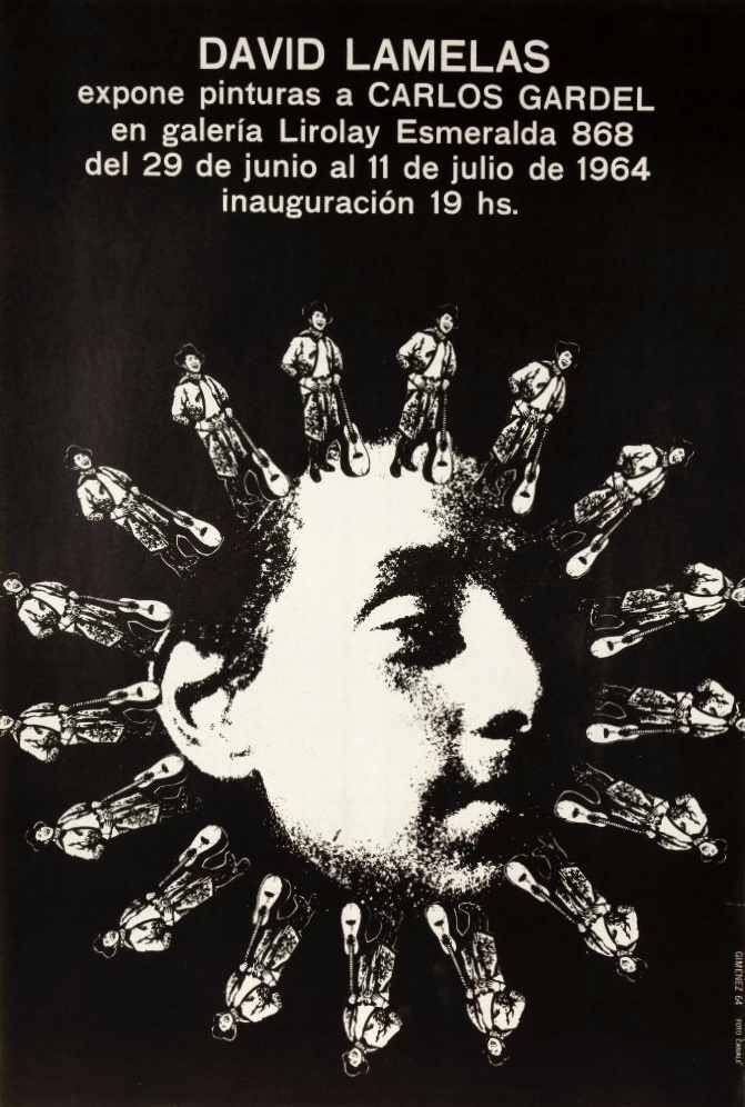 Hoy es el Día del Cantor Nacional, en homenaje a Carlos Gardel, ícono del tango y figura fundamental de la cultura popular argentina, quien supo retratar la cultura porteña con su voz y hacerla sonar en todo el mundo.

A 90 años de su partida, lo homenajeamos con esta  obra: