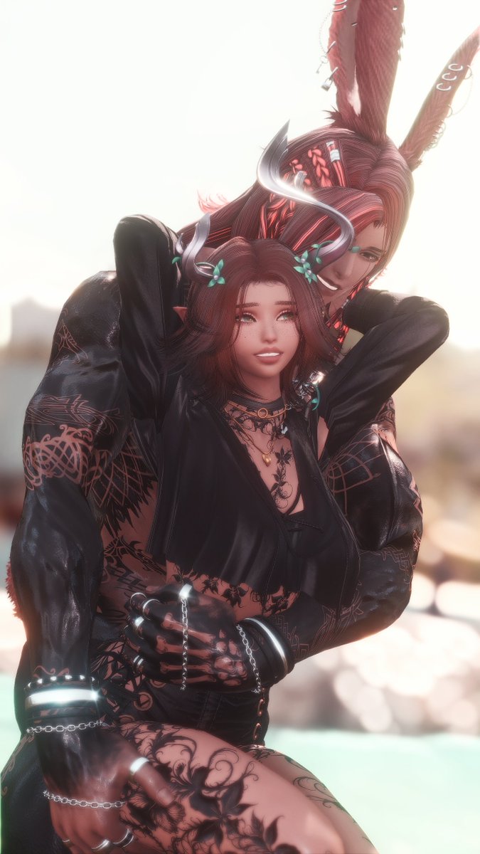 Met this sweetheart <a href="/FFXIV_Lydia/">Lydia</a>! Isn't she the best? #ffxivsummerbash